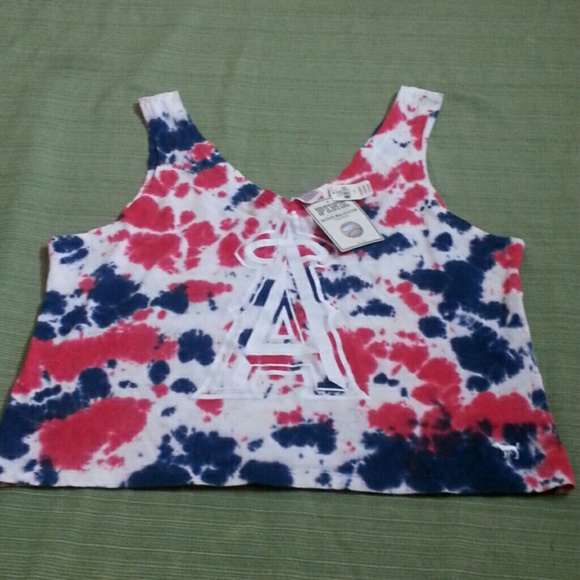 MLB PINK ANGELS BASEBALL TEAM TANK NEW WITH TAGS - Picture 4 of 7